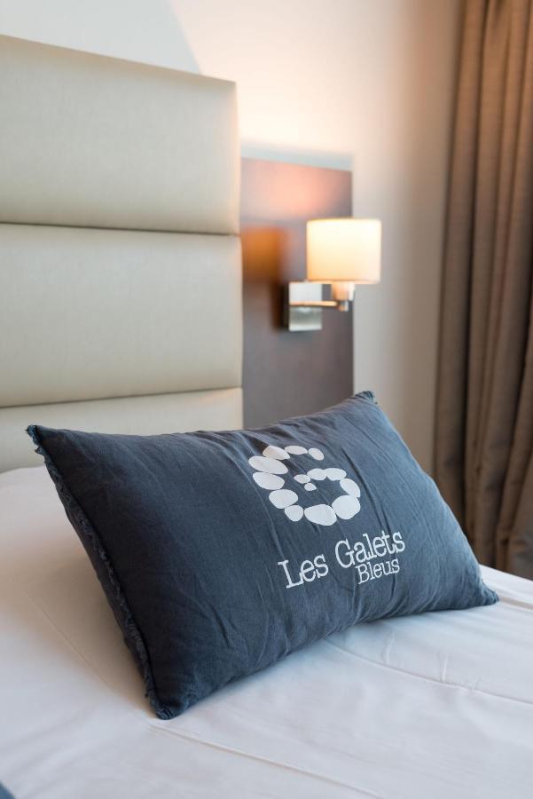 Hotel Les Galets Bleus กาเยอ-ซูร์-แม ภายนอก รูปภาพ